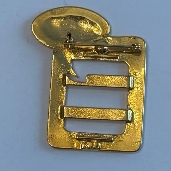 Lot of 3 Vintage JJ Jonette Marked Kitty Cat Lapel Pin Brooch Whimsical MCM - Picture 6 of 13